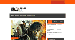 Desktop Screenshot of nihadsamibanarli.com